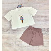 Купить Костюм LiMa kids 2514 white-brown на obuv-plus.com.ua