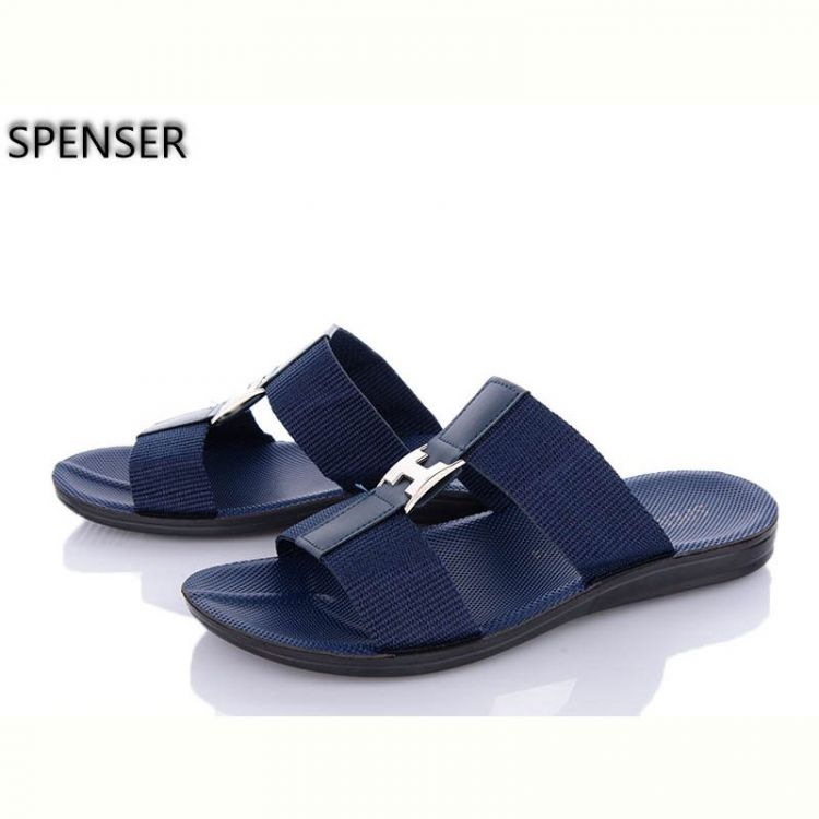 Купить Шлепанцы Spencer 0304 синій на obuv-plus.com.ua