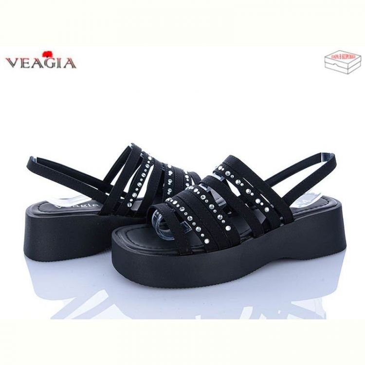 Купить Босоножки Veagia N7 black на obuv-plus.com.ua