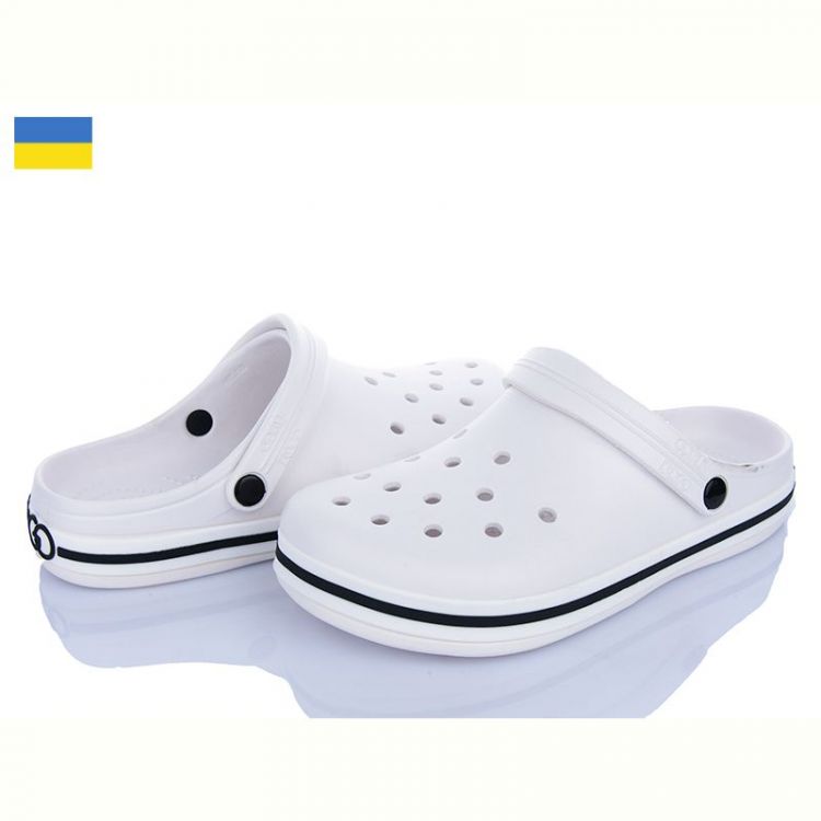Купить Кроксы Golden Lion 520 білий на obuv-plus.com.ua