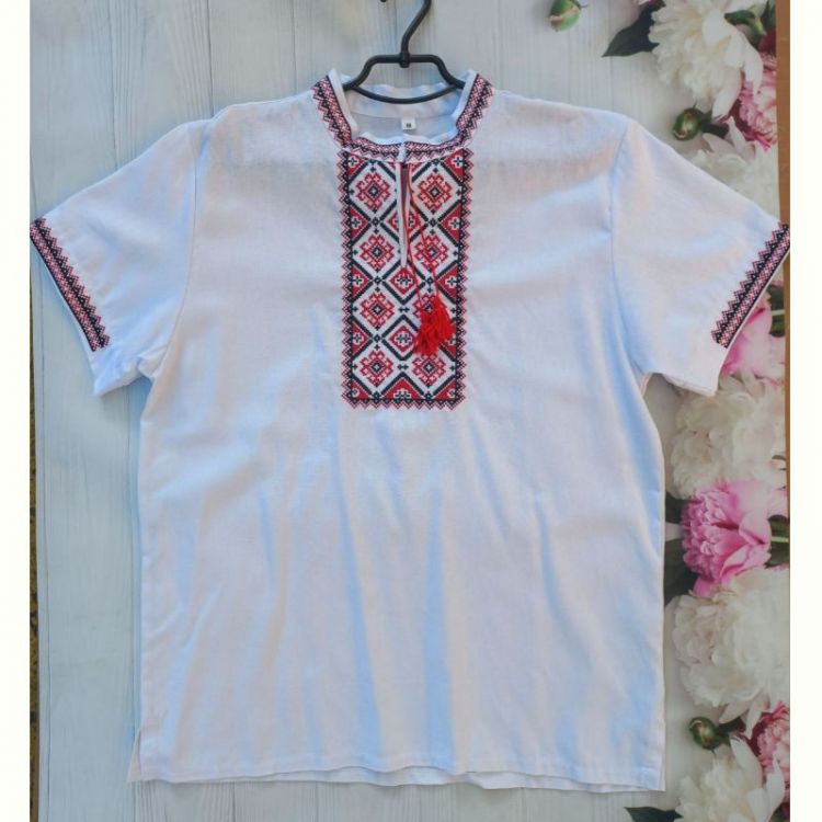 Купить Вышиванка Кузя 045 white на obuv-plus.com.ua