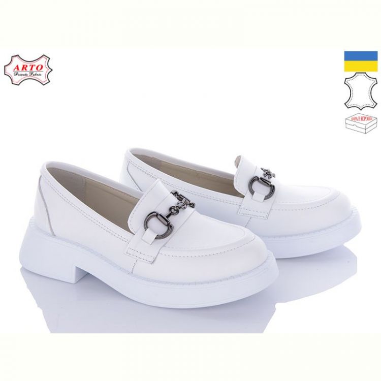 Купить Туфли Arto 255 білий-к на obuv-plus.com.ua