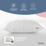 Купить Подушка для сна 70х70 см NORDIC COMFORT+ IDEIA антиаллергенная холлофайбер чехол с молнией белая на obuv-plus.com.ua