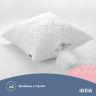 Купить Подушка для сна 70х70 см NORDIC COMFORT+ IDEIA антиаллергенная холлофайбер чехол с молнией белая на obuv-plus.com.ua