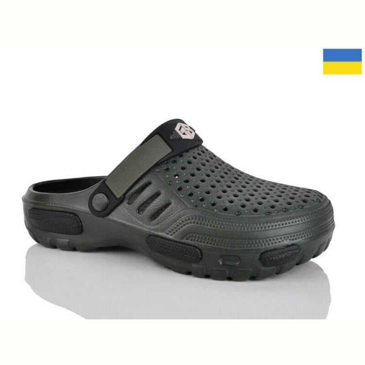 Купить Кроксы Demur CM118 xaki на obuv-plus.com.ua