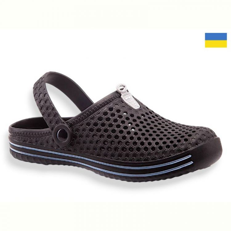 Купить Кроксы Olimp M206 чорний на obuv-plus.com.ua