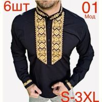 Купить Вышиванка Надийка ND319-01 black на obuv-plus.com.ua