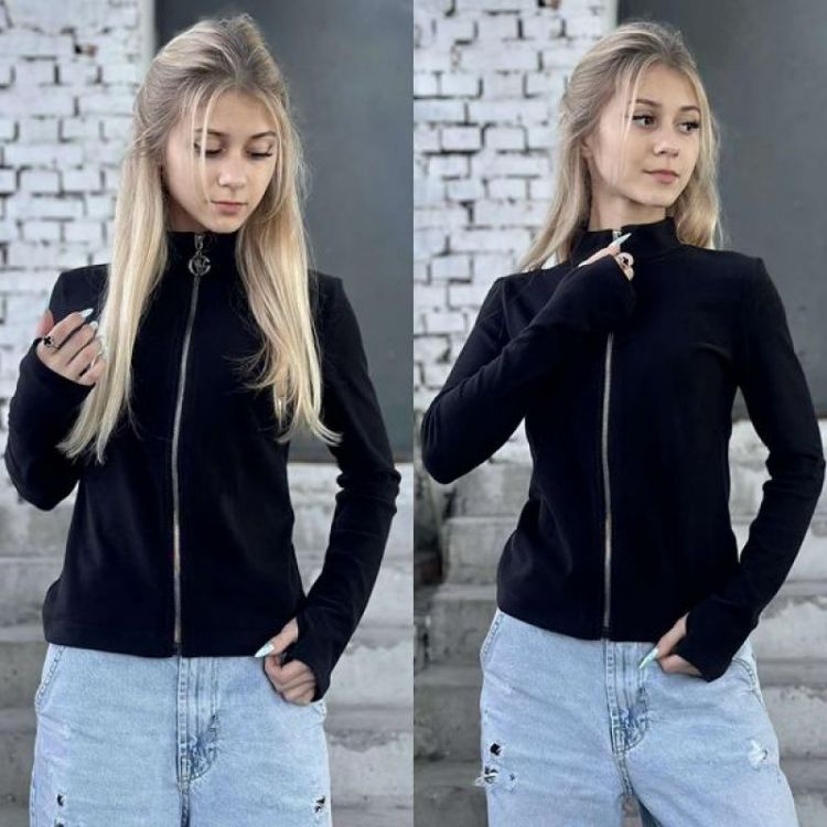 Купить Кофта Karolina KR359 black на obuv-plus.com.ua