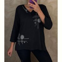 Купить Свитер LeVisha 27084 black на obuv-plus.com.ua