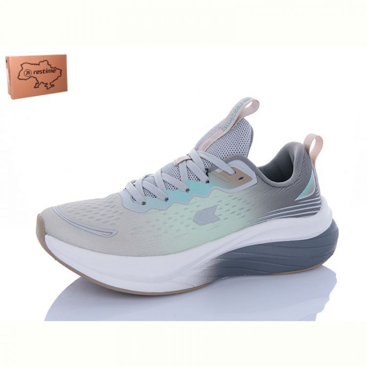 Купить Кроссовки Restime SWL25528 m.grey-mint на obuv-plus.com.ua