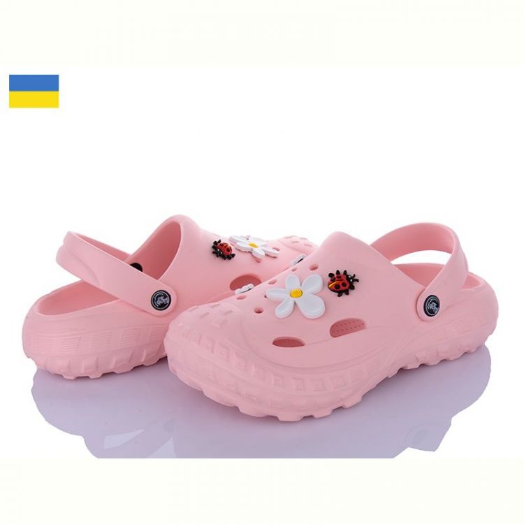 Купить Кроксы Jose Amorales Крокси Ж124-057 пудра на obuv-plus.com.ua