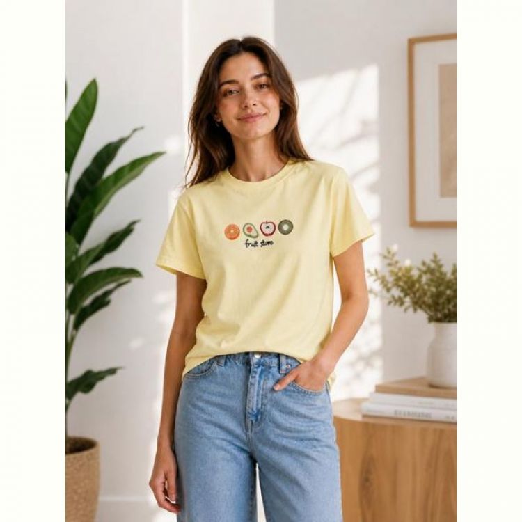 Купить Футболка New Season F020 yellow на obuv-plus.com.ua