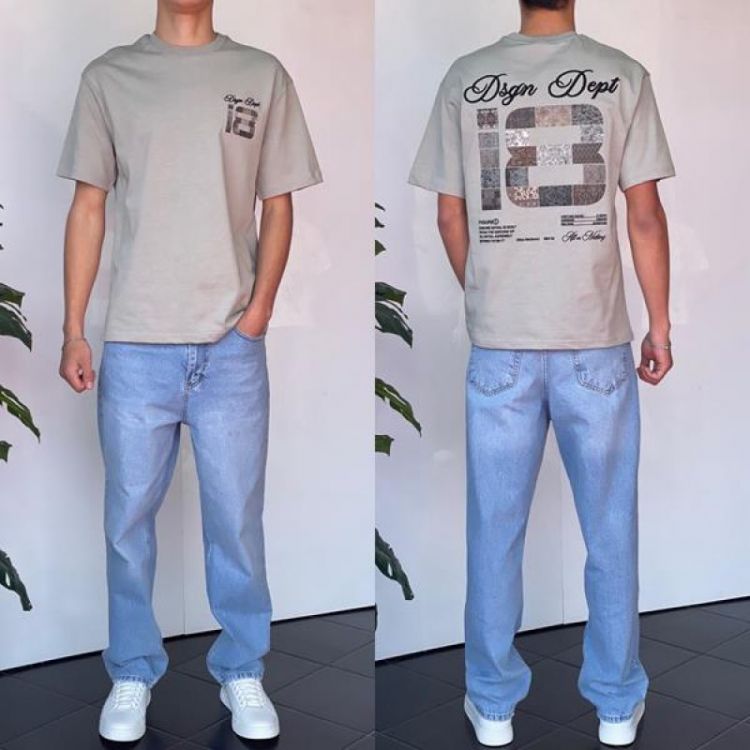Купить Футболка i8denim 2181 grey на obuv-plus.com.ua