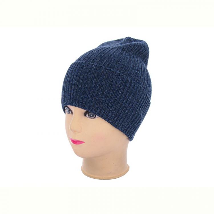 Купить Шапка Angelica FN005-12 d.blue на obuv-plus.com.ua