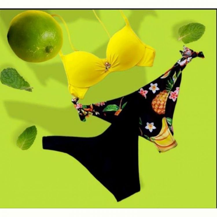 Купить Купальник Annet AM5215 yellow на obuv-plus.com.ua