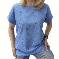 Купить Футболка LeVisha 25047 l.blue на obuv-plus.com.ua