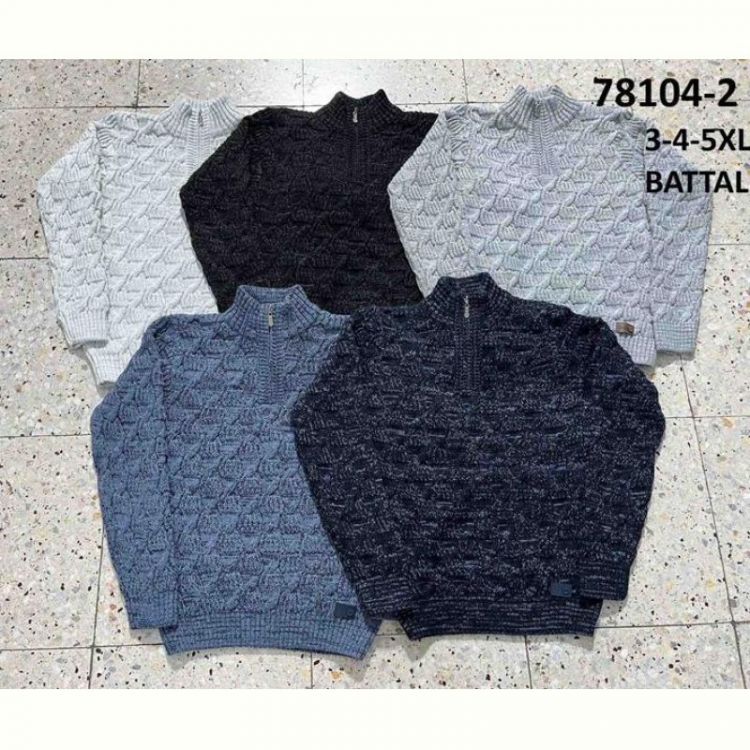 Купить Свитер Sabihina 78104-2 d.grey на obuv-plus.com.ua