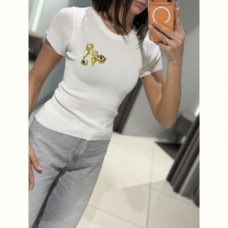 Купить Футболка Comod 2610 white на obuv-plus.com.ua
