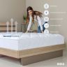 Купить Наматрасник 90х200х35 см IDEIA стеганный для отелей и дома с натяжным бортом антиаллергенный на obuv-plus.com.ua