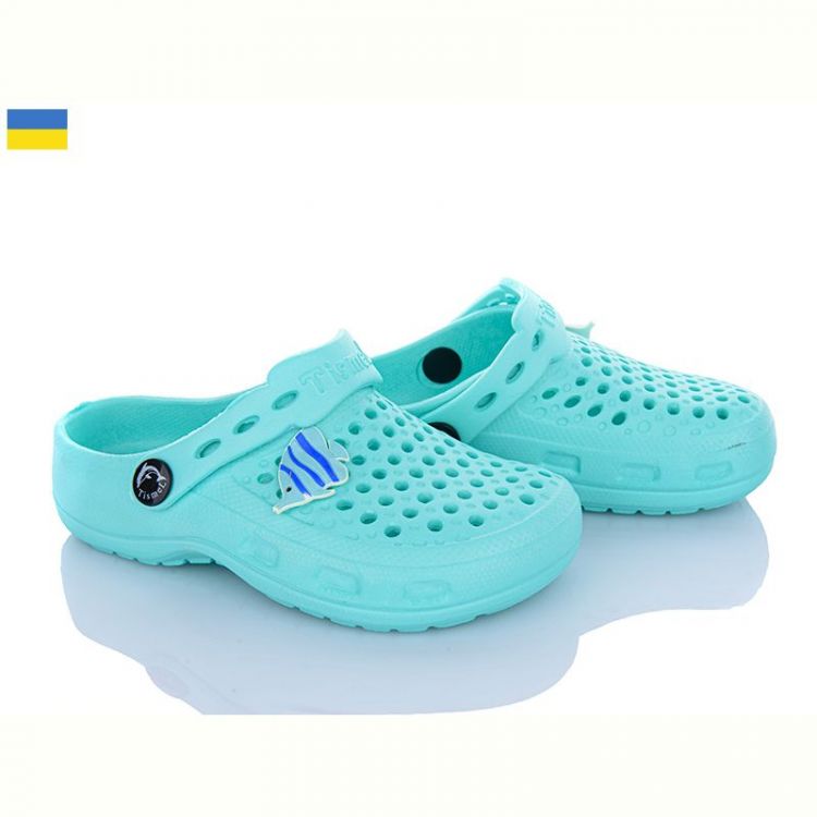 Купить Кроксы Tismel 10-11 м'ята на obuv-plus.com.ua