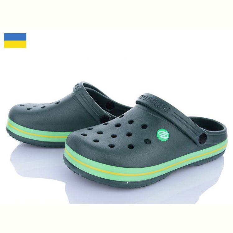 Купить Кроксы Golden Lion 224 хакі на obuv-plus.com.ua