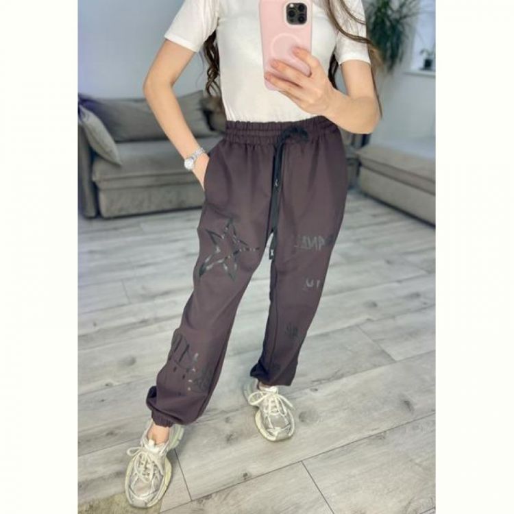 Купить Штаны спорт S.Style 611 brown на obuv-plus.com.ua