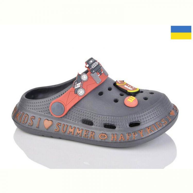 Купить Кроксы Demur CC005 сірий на obuv-plus.com.ua