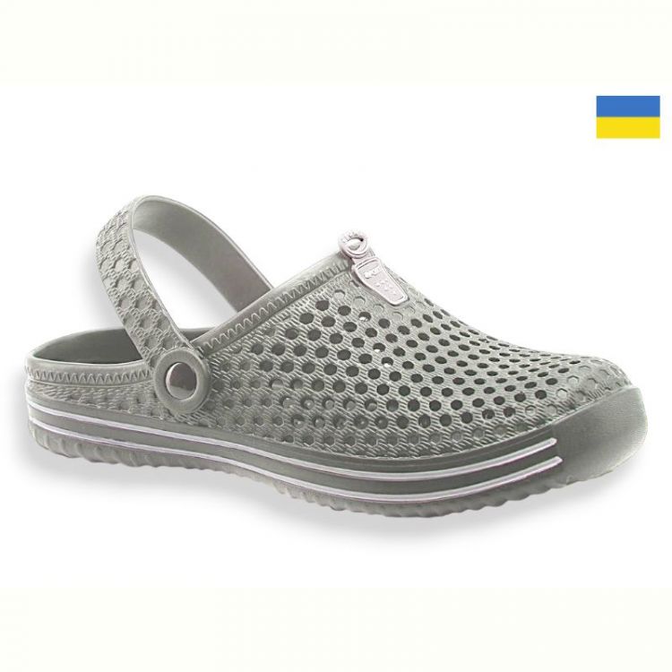 Купить Кроксы Olimp M206 сірий на obuv-plus.com.ua