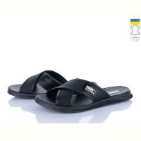 Купить Шлепанцы Alex Bens P1 чорний на obuv-plus.com.ua