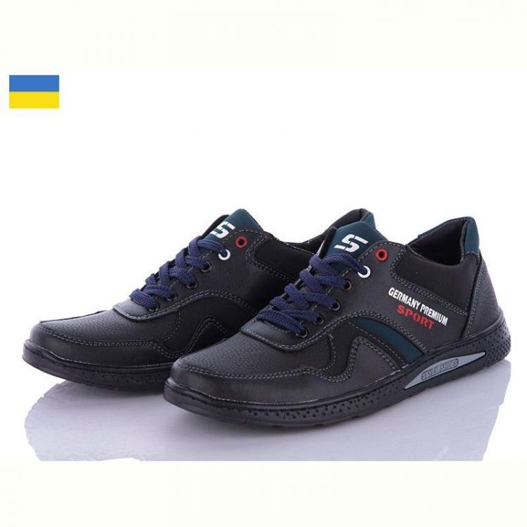 Купить Кроссовки Paolla КР46 GP черный-синий на obuv-plus.com.ua