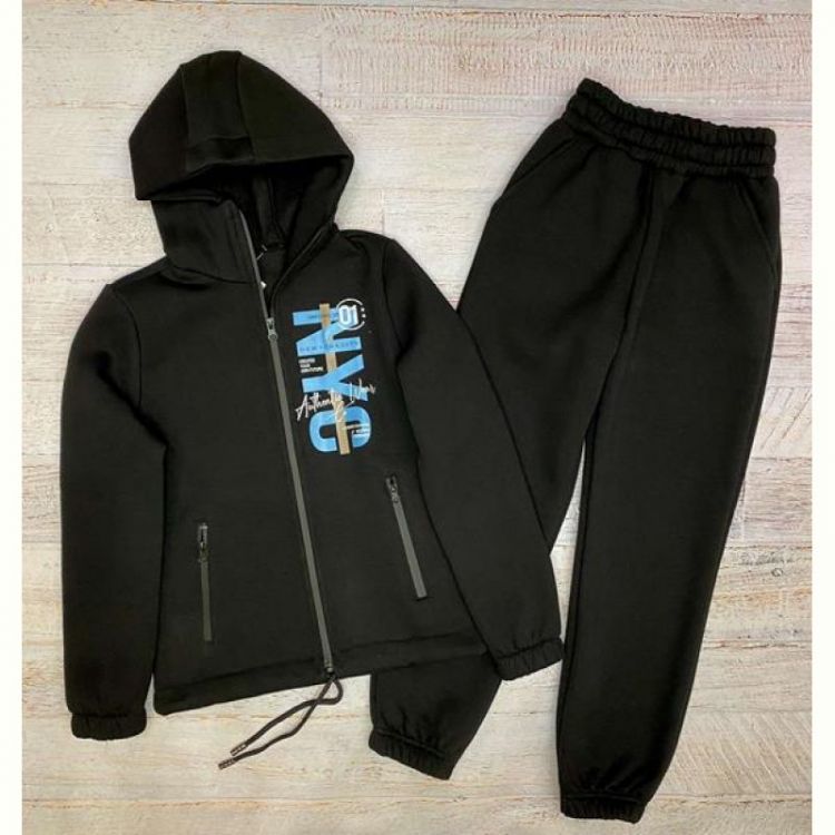 Купить Костюм спорт LiMa kids 2419 black на obuv-plus.com.ua