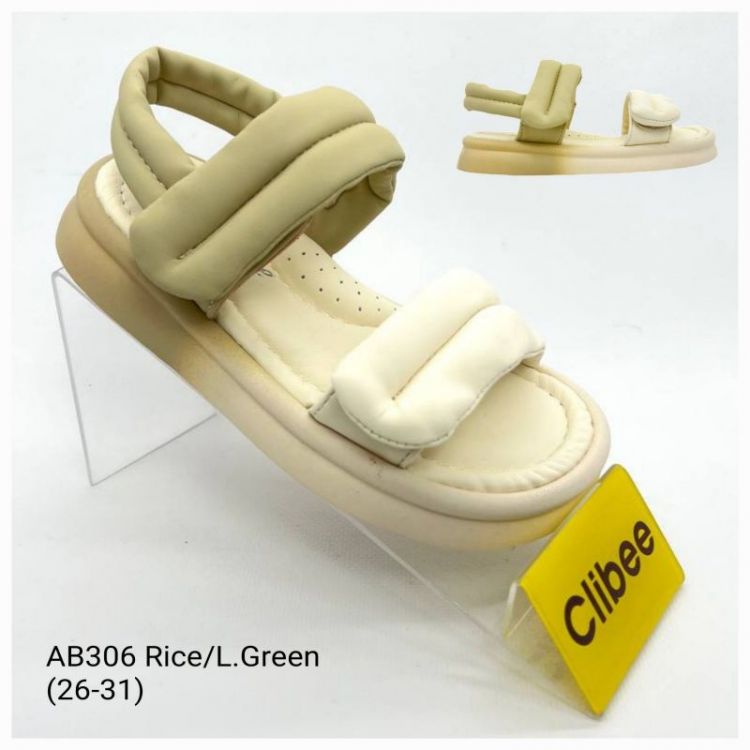 Купить Босоножки Clibee Apa-AB306 rice-l.green на obuv-plus.com.ua