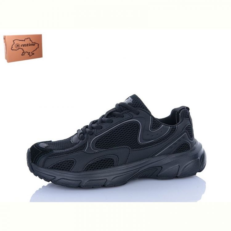 Купить Кроссовки Restime HML26762 black на obuv-plus.com.ua