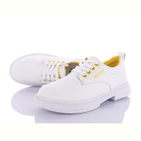 Купить Туфли Violeta 169-13 white-yellow на obuv-plus.com.ua