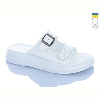 Купить Шлепанцы Sali 10 білий біл-п. на obuv-plus.com.ua