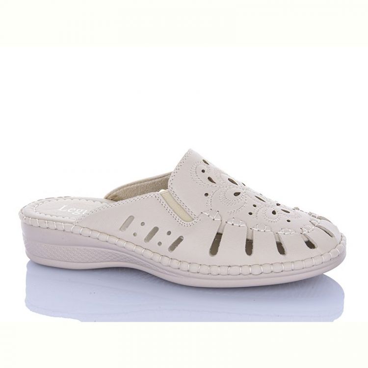 Купить Шлепанцы Leguzaza 501-6 beige на obuv-plus.com.ua