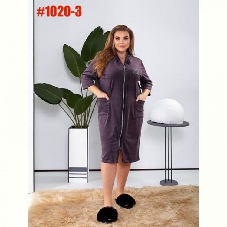 Купить Халат BAT 1020-3 brown на obuv-plus.com.ua