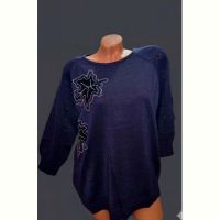 Купить Свитер Julia JL1022 navy на obuv-plus.com.ua