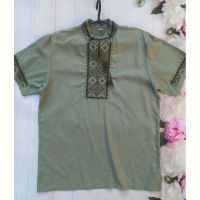 Купить Вышиванка Кузя 041 khaki на obuv-plus.com.ua