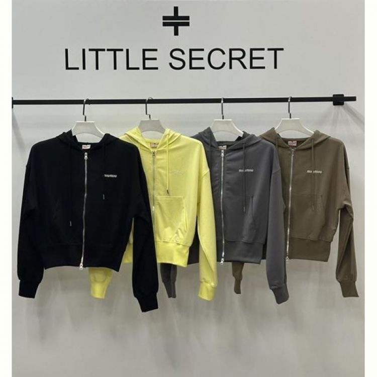 Купить Кофта спорт Little Secret 500302 khaki на obuv-plus.com.ua