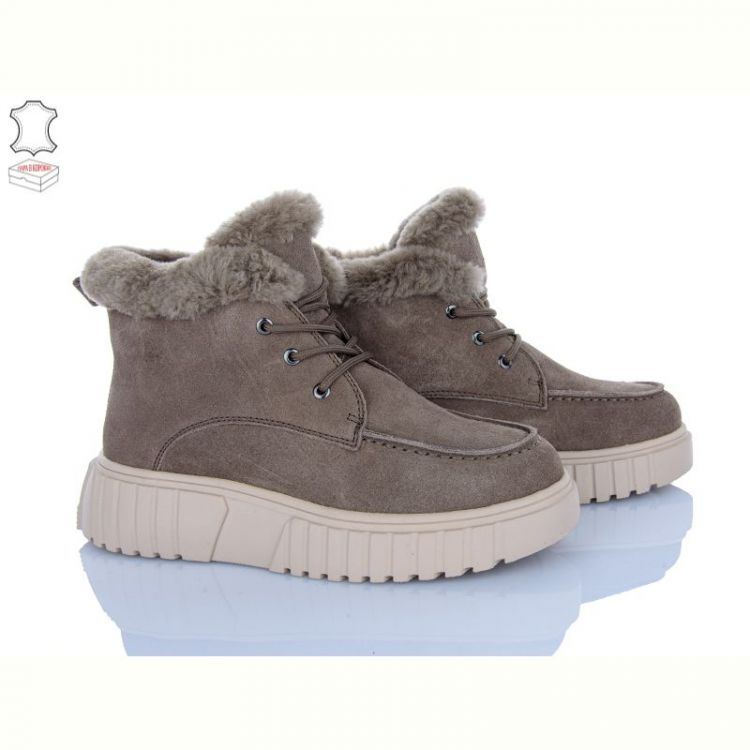 Купить Ботинки Hoseily 4290-B7788-7 khaki на obuv-plus.com.ua