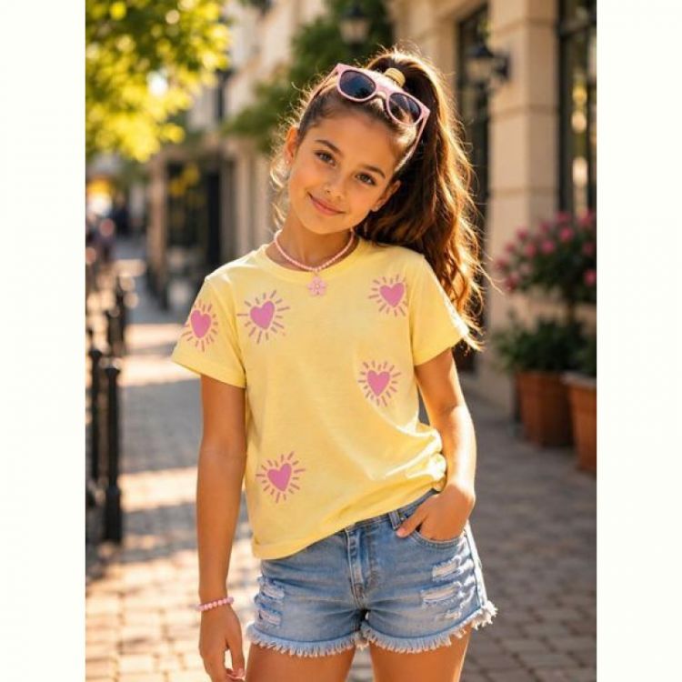 Купить Футболка Major 6074 yellow на obuv-plus.com.ua