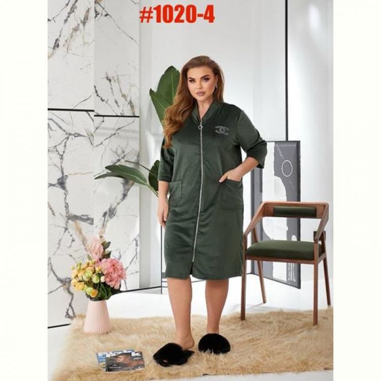 Купить Халат BAT 1020-4 khaki на obuv-plus.com.ua