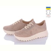 Купить Кроссовки A.N.I.One 5064-55 бежевий замш на obuv-plus.com.ua