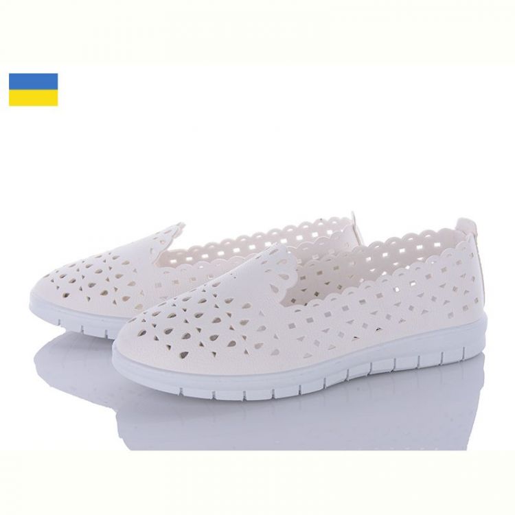 Купить Туфли Lvovbaza B&R Ж16 білий на obuv-plus.com.ua