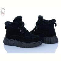 Купить Ботинки Hoseily 4290-B7788-7 black на obuv-plus.com.ua