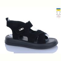 Купить Босоножки Sali 3 чорний з чор-п. на obuv-plus.com.ua