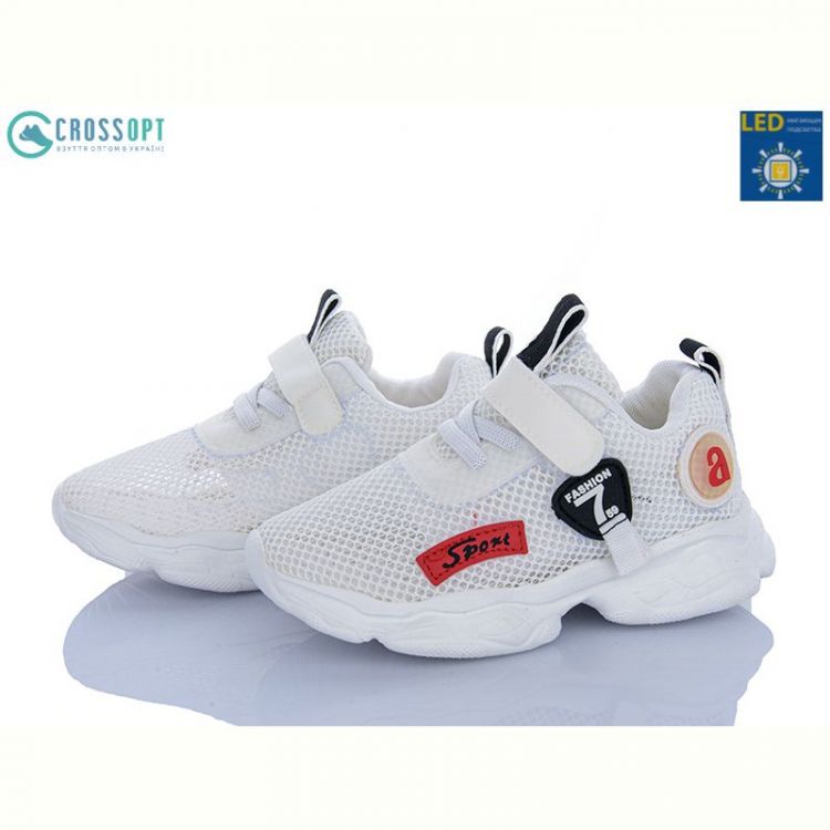 Купить Кроссовки Apawwa NC107-1 white LED на obuv-plus.com.ua