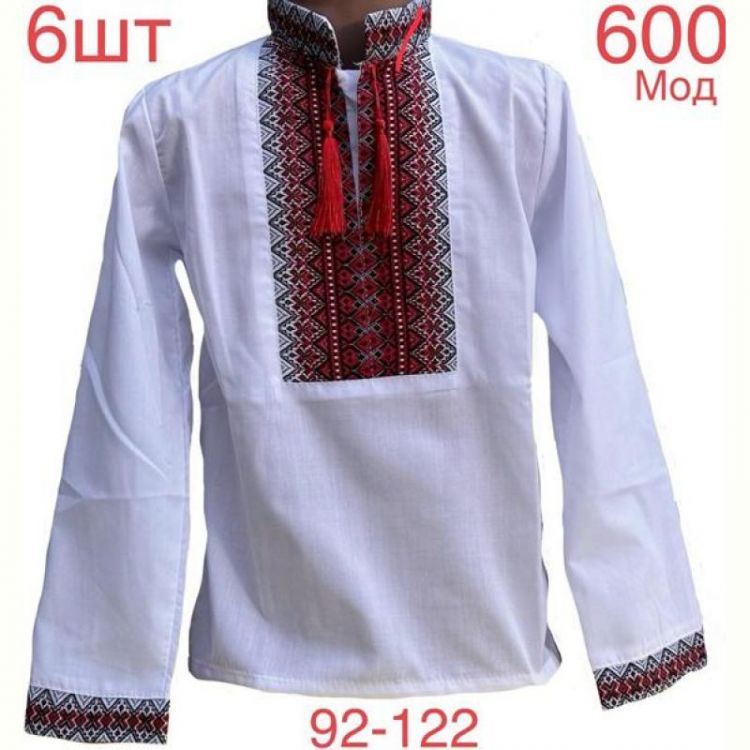 Купить Вышиванка Надийка ND755-600 white на obuv-plus.com.ua