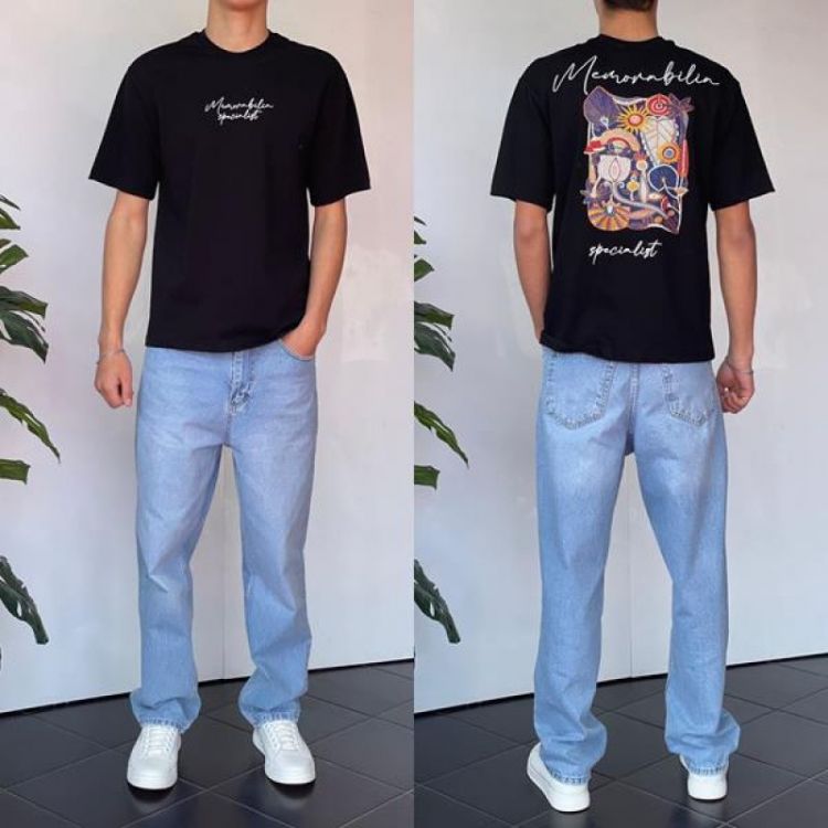 Купить Футболка i8denim 2177 black на obuv-plus.com.ua